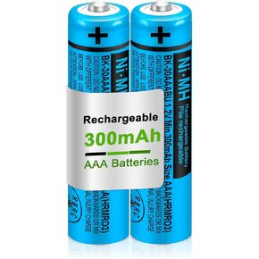 12 حزمة BK-40AAABU AAA بطارية قابلة للشحن 400 مللي أمبير 1.2 فولت لهاتف باناسونيك اللاسلكي بطاريات Ni-MH AAA لأجهزة التحكم عن بعد والإلكترونيات in Kuwait