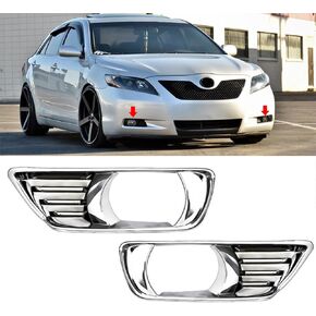 Bumper Fog Lights Covers Fit for 2007 2008 2009 Camry Chrome Front Fog Lamps Covers Trim Pair in Kuwait