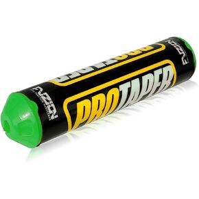 Motorcycle Handlebar Pad Universal Powerspor Long Round Chest Sponge Pad for ATVs Dirt Pit Bike Compatible with Motorcross UTV (Black Green) in Kuwait