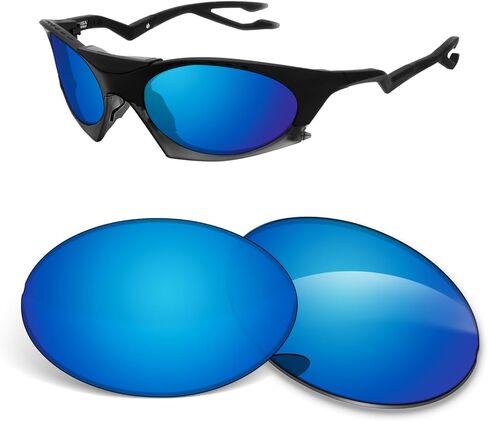 1.5MM Replacement Lenses Compatible With Oakley Plantaris OO9437 63mm Sunglasses, Anti-Scratch in Kuwait