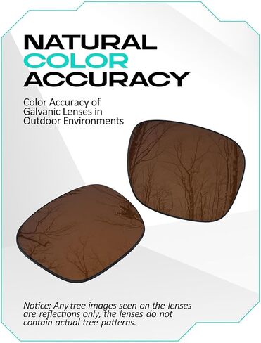 عدسات كلفانية بديلة للنظارات الشمسية Oakley Tourniquet OO9521 - كهرمان + أسود مستقطب - حزمة كومبو in Saudi Arabia