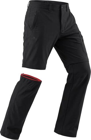 Pioneer Camp Mens Convertible Hiking Pants Quick-Dry Water-Resistant Lightweight Zip-Off Outdoor Cargo Pants Fishing Travel in Saudi Arabia