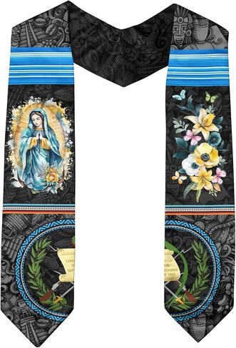 CHIARA CONTI11 Guatemalan American Flag Sash 2026, Guatemalan Graduation Sash, Guatemala Graduation Stole 2026 in Saudi Arabia