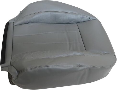 FZJDSD Gray Driver & Passenger Side Bottom & Top Lean Back Replacement Microfiber Leather Seat Covers & Driver Seat Foam Cushion Compatible with Dodge Ram 1500 2500 3500 4500 5500 2006 2007 2008 2009 in Saudi Arabia