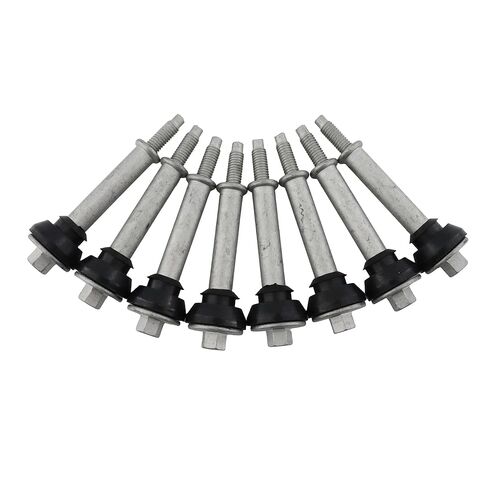 Royal Sun 8Pcs Set Valve Rocker Cover Bolt Screw Compatible with Hummer H2 H3 GMC Chevrolet 4.8L 5.3L 5.7L 6.0L 6.2L LS1 LS2 LS3 LQ4 LQ9 LS6 L92 L99 L33 Engines OEM 12577215 in Saudi Arabia