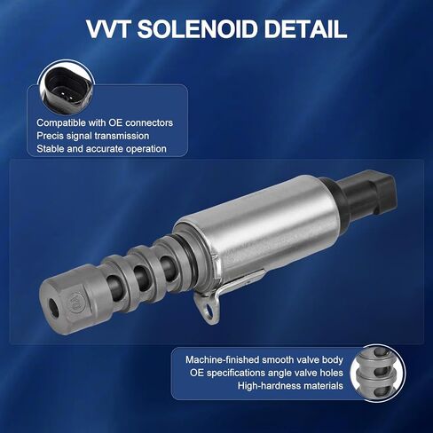 Engine Variable Valve Timing VVT Solenoid Replacement for Audi A4 A6 A8 Q7 R8 RS4 RS5 S5 S6 S8, for for Volkswagen Golf Jetta Passat Touareg Beetle Rabbit OE 06E109257P in Saudi Arabia