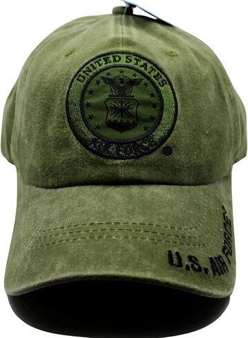 U.S Air Force Baseball Cap, USAF Embroidered Logo Cap, Officially Licensed USAF Hat in Saudi Arabia