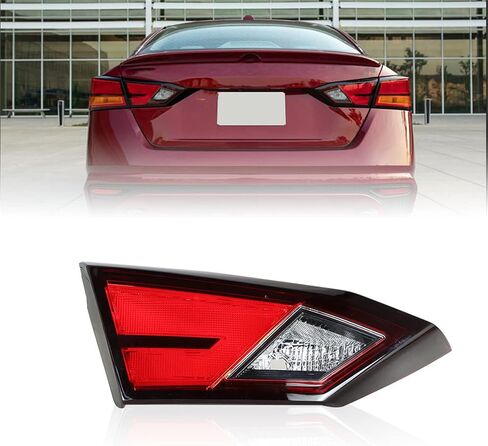 labwork Left Side Inner Tail Light Replacement for Nissan Altima 2019-2022 Tail Lamp Assembly Halogen Type LH Driver Side 265456CA0A NI2802119 in Kuwait