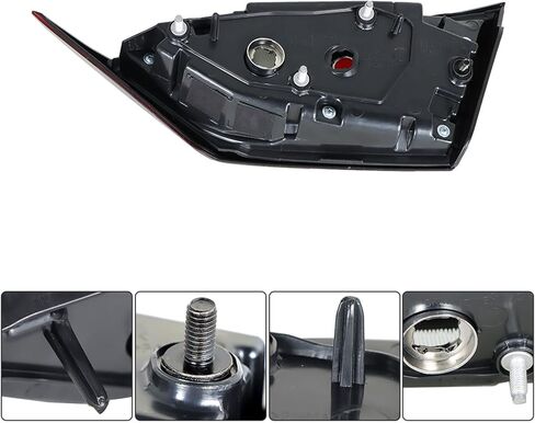 labwork Left Side Inner Tail Light Replacement for Nissan Altima 2019-2022 Tail Lamp Assembly Halogen Type LH Driver Side 265456CA0A NI2802119 in Kuwait