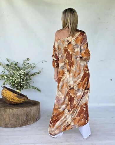 CHICME Womens Summer Tops Floral Print Off Shoulder High Low Tunics Dressy Casual Asymmetrical Blouse Cover ups in Saudi Arabia
