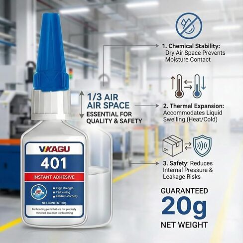 401 Super Glue Instant Adhesive Clear 20g for Plastic Wood Metal Rubber Leather 2 Bottles in Saudi Arabia