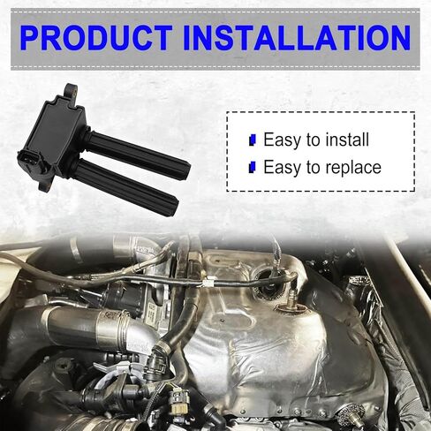 56029129AA Ignition Coil, Compatible with Jp Commander V8 5.7L 2006-2010, Grand Cherokee V8 5.7L 2006-2024, Ram 1500 V8 5.7L 2011-2023, Chrysler 300 V8 5.7L 2006-2023 etc, Replace OE #5C1569 in Saudi Arabia