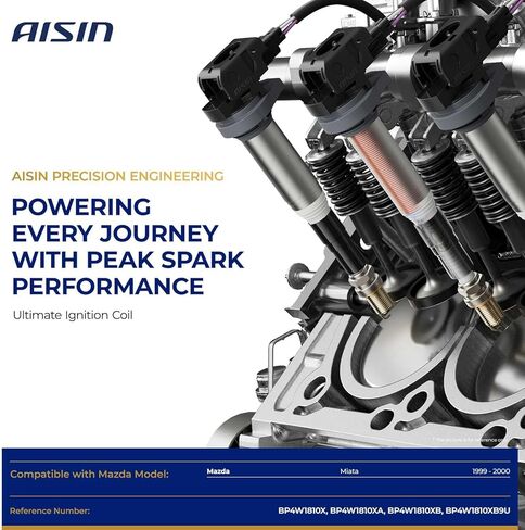 ملف الإشعال AISIN ESCZ-00519 - متوافق مع Mazda Miata 1999-2000 1.8L in Saudi Arabia