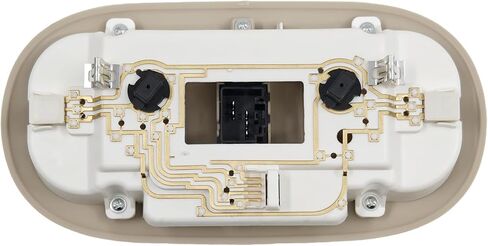 LED Overhead Console (Beige) with Dome Map Light & Sunroof Switch Fit for 2008-2010 Ford F250 F350 F450 F550 Super Duty Ceiling Headliner Lamp Replace# 8C3Z-25519A70-AA 4L3Z-13783-AA in Kuwait