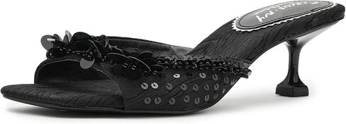 Circus NY by Sam Edelman Women's Juliana Heeled Sandal, Black, 8.5 in Saudi Arabia