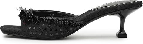 Circus NY by Sam Edelman Women's Juliana Heeled Sandal, Black, 8.5 in Saudi Arabia