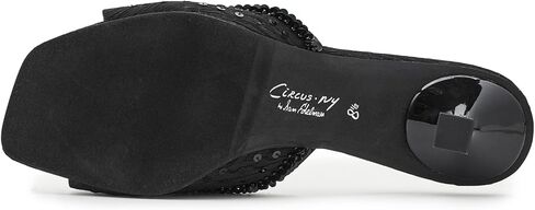 Circus NY by Sam Edelman Women's Juliana Heeled Sandal, Black, 8.5 in Saudi Arabia