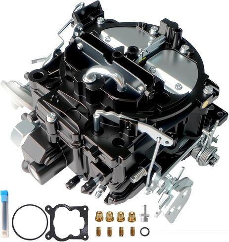 17080561 4 Barrel Marine Carburetor Compatible with Rochester Quadrajet Mercruiser 260 350 Engine, Replaces 17080561, 1347-6492A1, 1347-7362A1, 1347-8292A4, 1347-9662A4 in Saudi Arabia