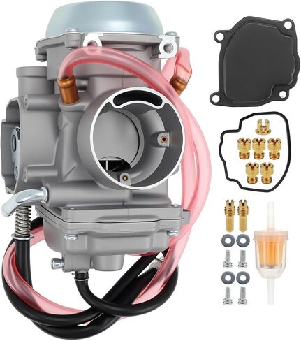 13200-09F00 Carburetor Fit for Suzuki ATV Quadrunner4WD 500 LTF500 LTF500F 4X4 Carb 1998-2002 with Petcock Fuel Valve replace#13200-09F501 13200-09F01 13200-09F10 13200-09F30 0470-348 0470-352 in Saudi Arabia