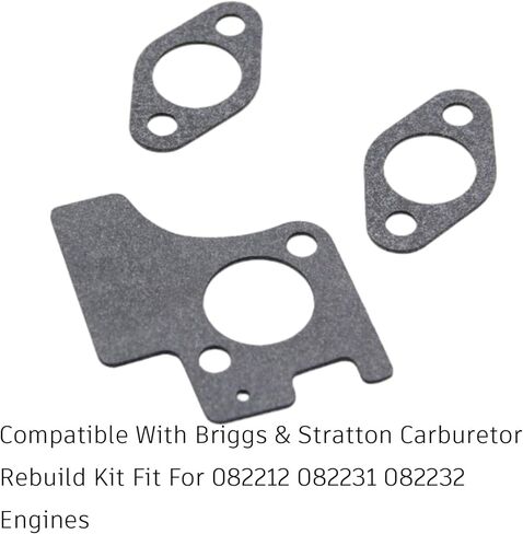 Compatible with 495606 Carburetor Overhaul Kit For BS 3-5HP 130202 To 130293 Pulsa Jet Carb 80200 81200 82200 in Kuwait