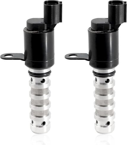 2PCS Intake & Exhaust Engine Variable Valve Timing (VVT) Solenoid, Compatible with Hyundai Santa Fe Sonata Tucson, Kia Forte Optima Sorento Sportage, Replaces 243552G500 243752G500 in Kuwait