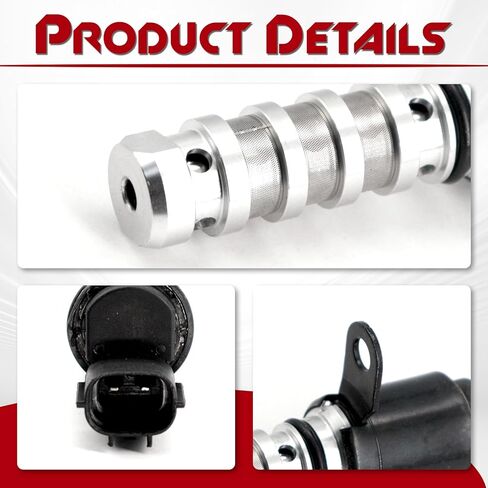 2PCS Intake & Exhaust Engine Variable Valve Timing (VVT) Solenoid, Compatible with Hyundai Santa Fe Sonata Tucson, Kia Forte Optima Sorento Sportage, Replaces 243552G500 243752G500 in Kuwait