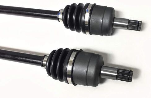محاور السيرة الذاتية الأمامية الدقيقة لياماها 2HC-2518F-01-00 جودة اليسار واليمين تم اختبارها والمعالجة بالحرارة 4140 فولاذ كرومولي مناسب تمامًا ATVPC in Saudi Arabia
