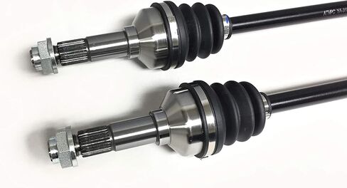 محاور السيرة الذاتية الأمامية الدقيقة لياماها 2HC-2518F-01-00 جودة اليسار واليمين تم اختبارها والمعالجة بالحرارة 4140 فولاذ كرومولي مناسب تمامًا ATVPC in Saudi Arabia