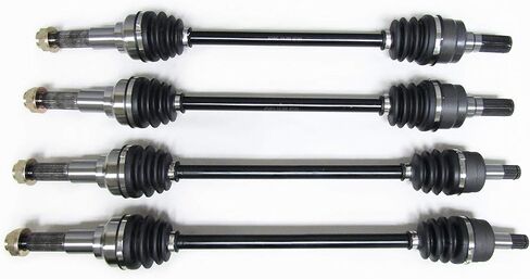 Precision Full CV Axle Set for Yamaha 1XD-F518F-00-00, 1XD-F531H-00-00, Front & Rear, Quality Tested, Heat-Treated, 4140 Chromoly Steel, Exact Fit, ATVPC in Saudi Arabia