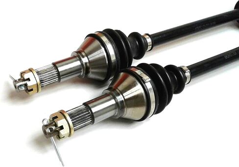 Precision Front CV Axles for Can-Am 705400952 705400953, Left & Right, Quality Tested, Heat-Treated, 4140 Chromoly Steel, Exact Fit, ATVPC in Saudi Arabia