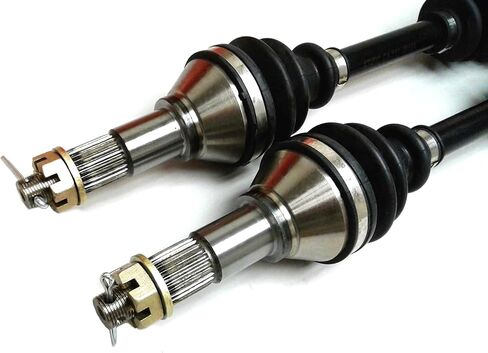 Precision Front CV Axles for Can-Am 705401115, 705401116, Left & Right, Quality Tested, Heat-Treated, 4140 Chromoly Steel, Exact Fit, ATVPC in Saudi Arabia