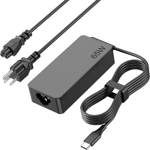 Universal 65W 45W USB C Type C AC Adapter Charger Compatible with Lenovo Chromebook 100e 300e 500e C330 S330 720s C630 730S S730 920 C930 Lenovo ThinkPad T430 T440 E440 E531 E540 L440 in Kuwait