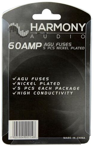 Harmony Audio HA-AGUFH Car - حامل صمامات AGU ستيريو للقوارب البحرية وصمامات 60 أمبير in Saudi Arabia