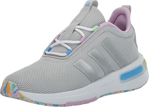 adidas Racer TR23 Sneaker, Team Royal Blue/White/Utility Yellow, 11.5 US Unisex Little Kid in Saudi Arabia