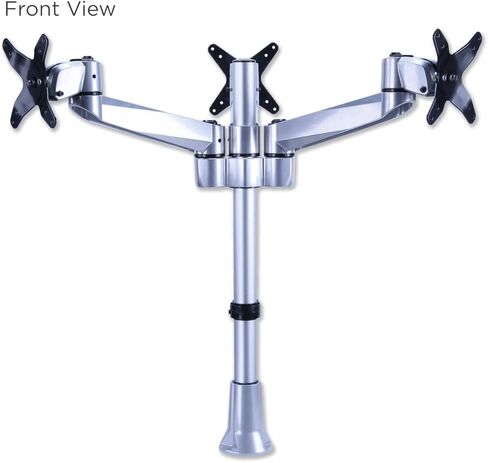 Mount-It! Three Monitor Swivel Arm Desk Mount for monitors up to 27" in Kuwait