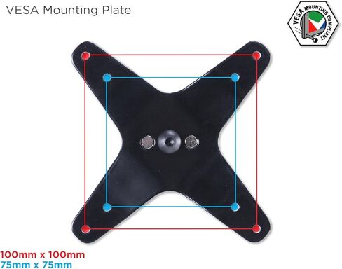 Mount-It! Three Monitor Swivel Arm Desk Mount for monitors up to 27" in Kuwait