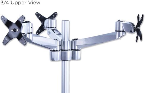 Mount-It! Three Monitor Swivel Arm Desk Mount for monitors up to 27" in Kuwait