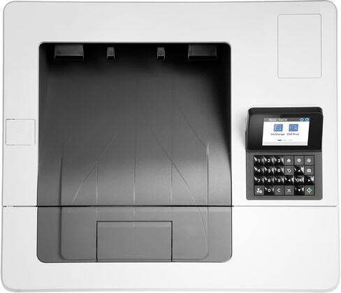 New Laser Enterprise M507dn Monochrome Printer with Built-in Ethernet & 2-Sided Printing (1PV87A) White in Saudi Arabia
