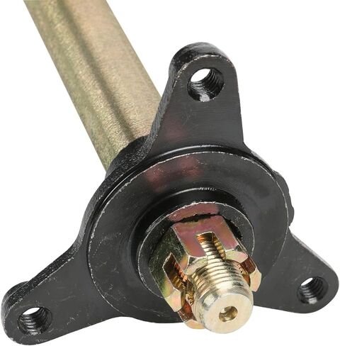 28" Rear Axle Kit with Rear Swingarm Frame Bracket, Brake Disc, 3 Stud Wheel Hubs, 420 37T Sprocket, 132L Chain & Hand Brake Assembly for 110cc 125cc 150cc ATV Quad Go Kart Buggy 4 Wheeler in Saudi Arabia
