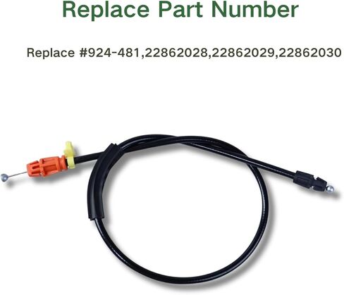 25.8" Door Latch Cable Kit for 2007-2014 Chevy Tahoe Silverado Yukon Sierra Escalade, Driver/Passenger Side Front Inside Door Handle Latch Release Cable for Power Door Locks-Replace 924-481 22862028 in Saudi Arabia
