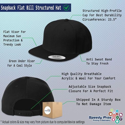 Custom Snapback Hat for Men Flat Brim Hats Bible Verse John 3:16 Jesus Religious Christian Acrylic in Saudi Arabia