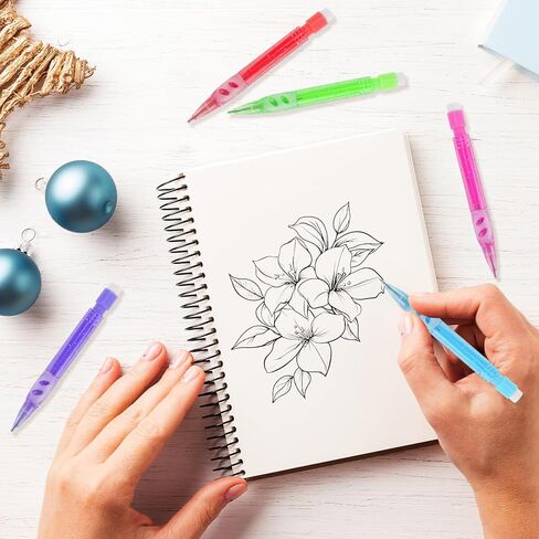 40 PCS Mini Mechanical Pencils Automatic Pencils 0.7mm with Erasers Mini Pencil Stationery Home Office School Supplies for Writing, Drawing, Sketching, Drafting in Kuwait