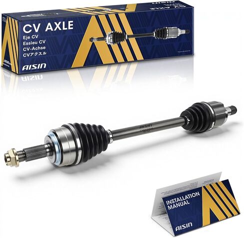 AISIN CVAH-01008 Front Driver CV Axle Shaft Assembly - Compatible with Honda Odyssey 2007-2010, Ridgeline 2006-2014 in Saudi Arabia