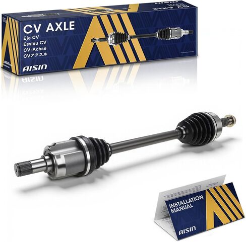 AISIN CVAH-01008 Front Driver CV Axle Shaft Assembly - Compatible with Honda Odyssey 2007-2010, Ridgeline 2006-2014 in Saudi Arabia