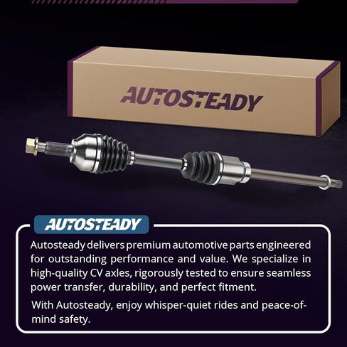 Front CV Axle Replacement for 2008 2009 2010 2011 2012 2013 Nissan Rogue, 2014 2015 Rogue Select, Driver and Passenger Side NI-8348 NI-8347 [AWD] in Saudi Arabia