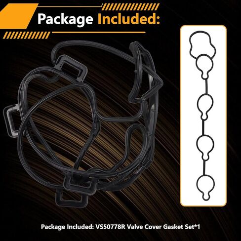 VS50778R 12609291 12608604 Valve Cover Gasket fit for 2008-2017 Buick Lacrosse/Regal/Verano, fit for Chevy Captiva Sport/Cobalt/Equinox/HHR/Malibu, fit for GMC Terrain, Pontiac Solstice, Saturn Sky in Kuwait