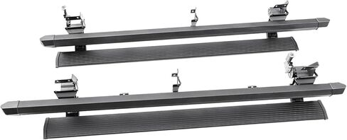 RealTruck AMP Research PowerStepXL | يناسب 2008 - 2016 Ford F-250/F-350/F-450 Super Duty Crew Cab | 77134-01أ | خطوات كهربائية قابلة للسحب من الألومنيوم مقاومة للصدأ مع مصابيح LED للخطوات in Saudi Arabia
