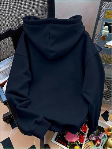 SOLY HUX Women's Bow Hoodies Pullover Long Sleeve Hooded Fall Sweatshirts Cute Preppy Clothes in Saudi Arabia