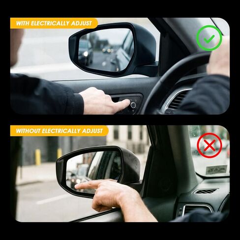 Left Driver Power Door Mirror Assembly Compatible with Altima 2013 2014 2015 2016 2017 2018 Non-Heated Non-Folding Paintable 963023TH0A (3Pins) in Saudi Arabia