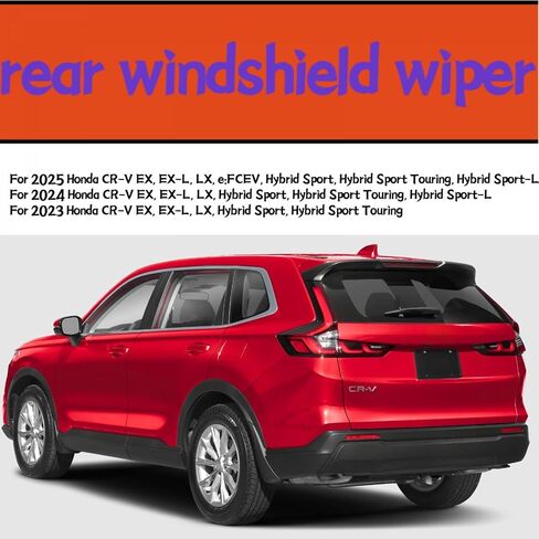 rear wiper blade for honda crv 2023 2024 2025 LX, EX, EX-L, e:FCEV, Hybrid Sport, Hybrid Sport Touring back rear windshield wiper blade in Kuwait
